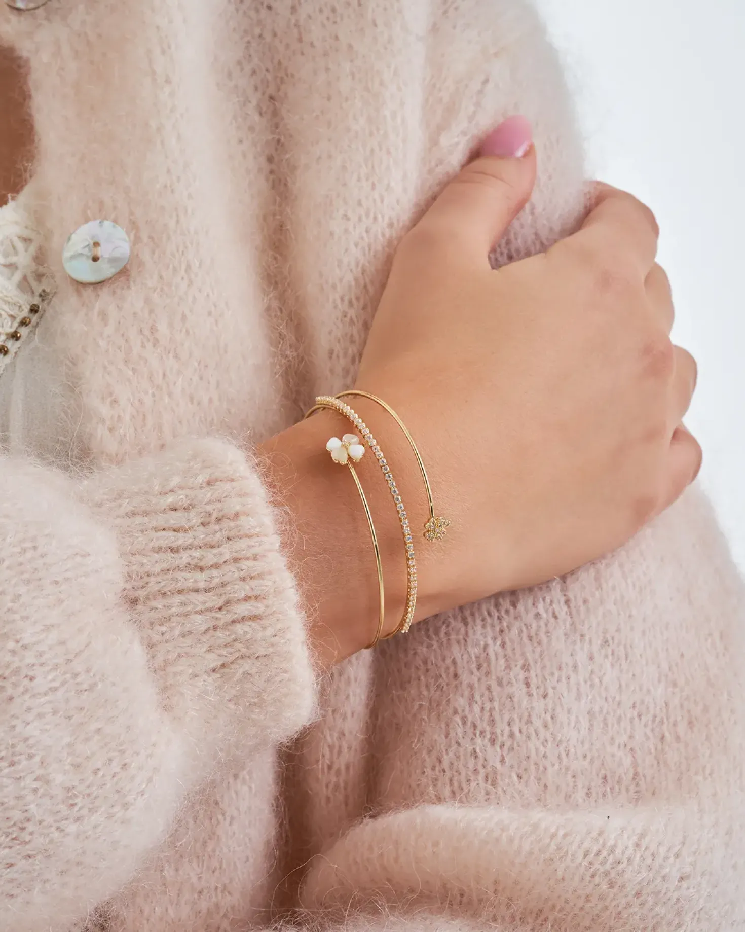 Bracelet jonc - Lucky Glow
