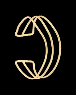 Bracelet jonc - Pounded Gold