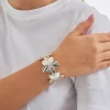 Bracelet jonc - Silver Blossom