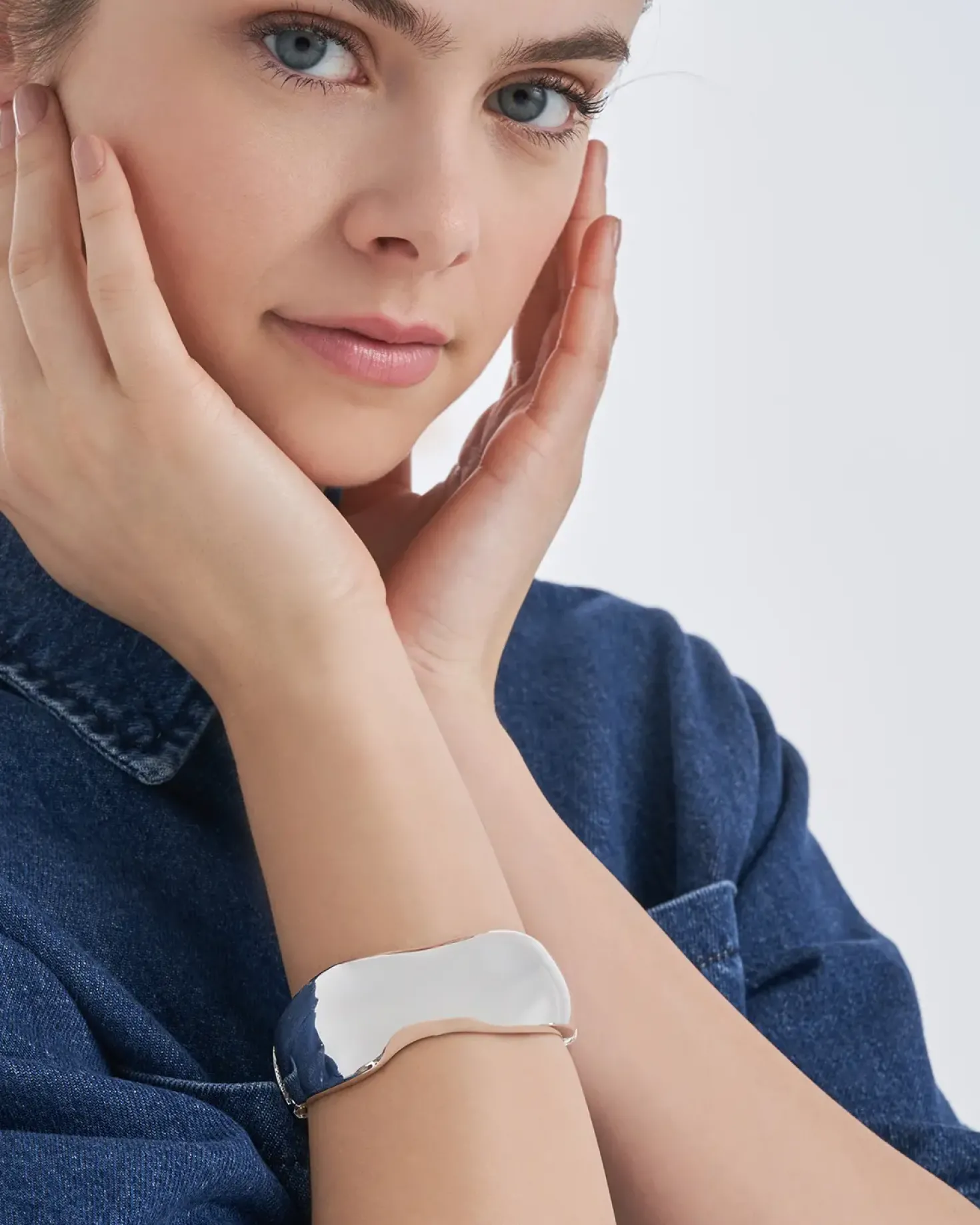 Bracelet jonc - Silver Waves