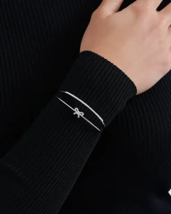 Bracelet jonc - Sparkling Ribbon