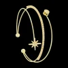 Bracelet jonc - Zircona Stars