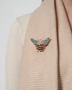 Broche - Blue Bumblebee