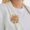 Broche - Golden Blossom