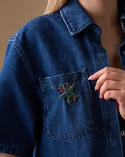 Broche - Green Star