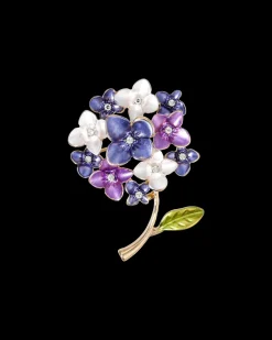 Broche - Lilac Flower
