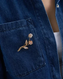 Broche - Pearly Blossom
