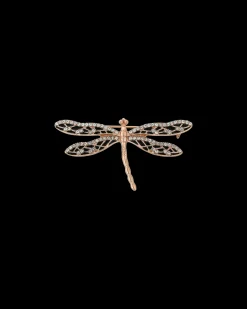 Broche - Rosé Dragonfly