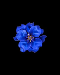 Broche - Sapphire Blossom