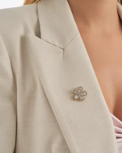 Broche - Sparkly Flower