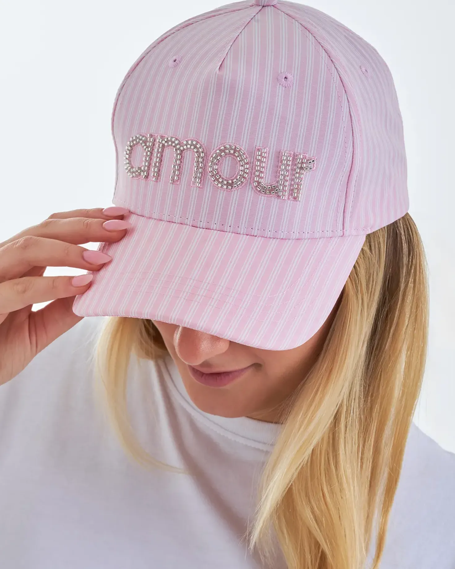 Casquette - Amour Stripe