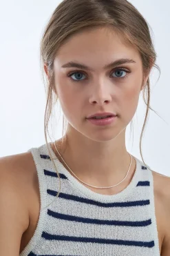 Chaîne - Long Silver Twist