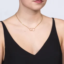 Chaîne - Pretty Double Ring