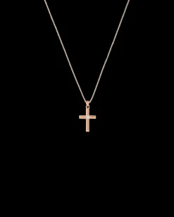 Chaîne - Rosé Cross Pendant