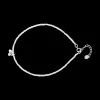 Chaîne de cheville - Silver White