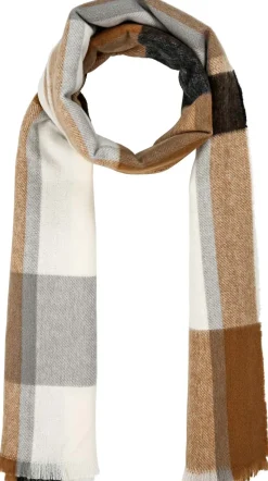 Écharpe - Checkered Brown