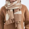 Écharpe - Taupe Pattern