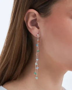 Clous d'oreilles - Aventurine Shine