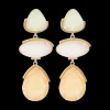Clous d'oreilles - Beige Forms