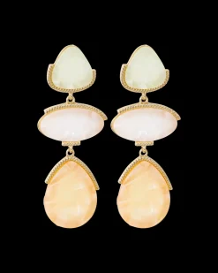 Clous d'oreilles - Beige Forms