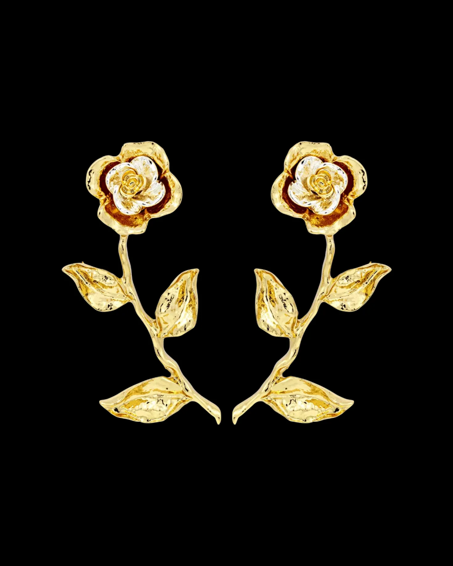 Clous d'oreilles - Bicolor Blossom