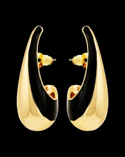 Clous d'oreilles - Black Stripe