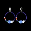 Clous d'oreilles - Blue Bay