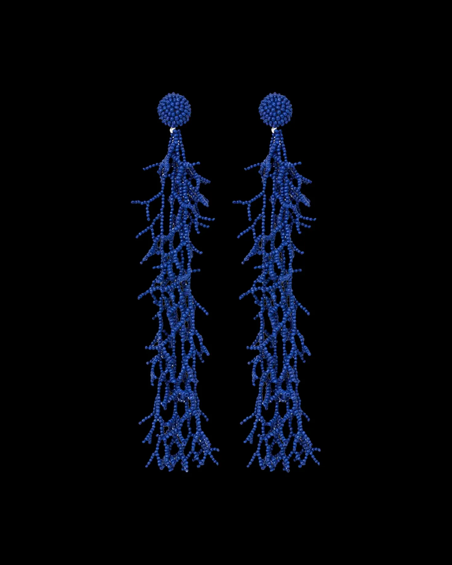 Clous d'oreilles - Blue Corals