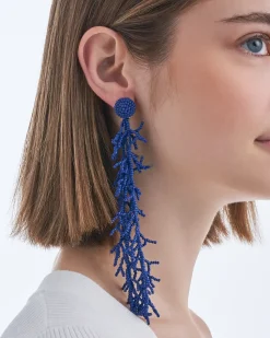 Clous d'oreilles - Blue Corals