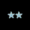 Clous d'oreilles - Blue Cutie
