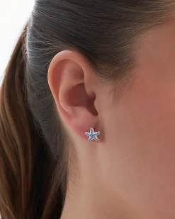 Clous d'oreilles - Blue Cutie