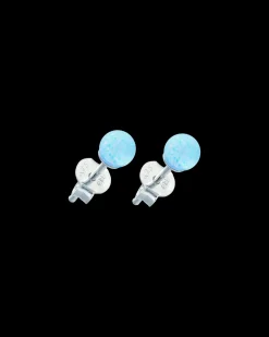 Clous d'oreilles - Blue Opal