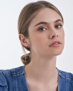 Clous d'oreilles - Blue Princess