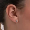Clous d'oreilles - Blue Shell