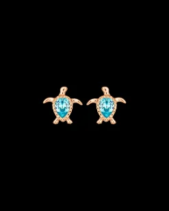 Clous d'oreilles - Blue Shell