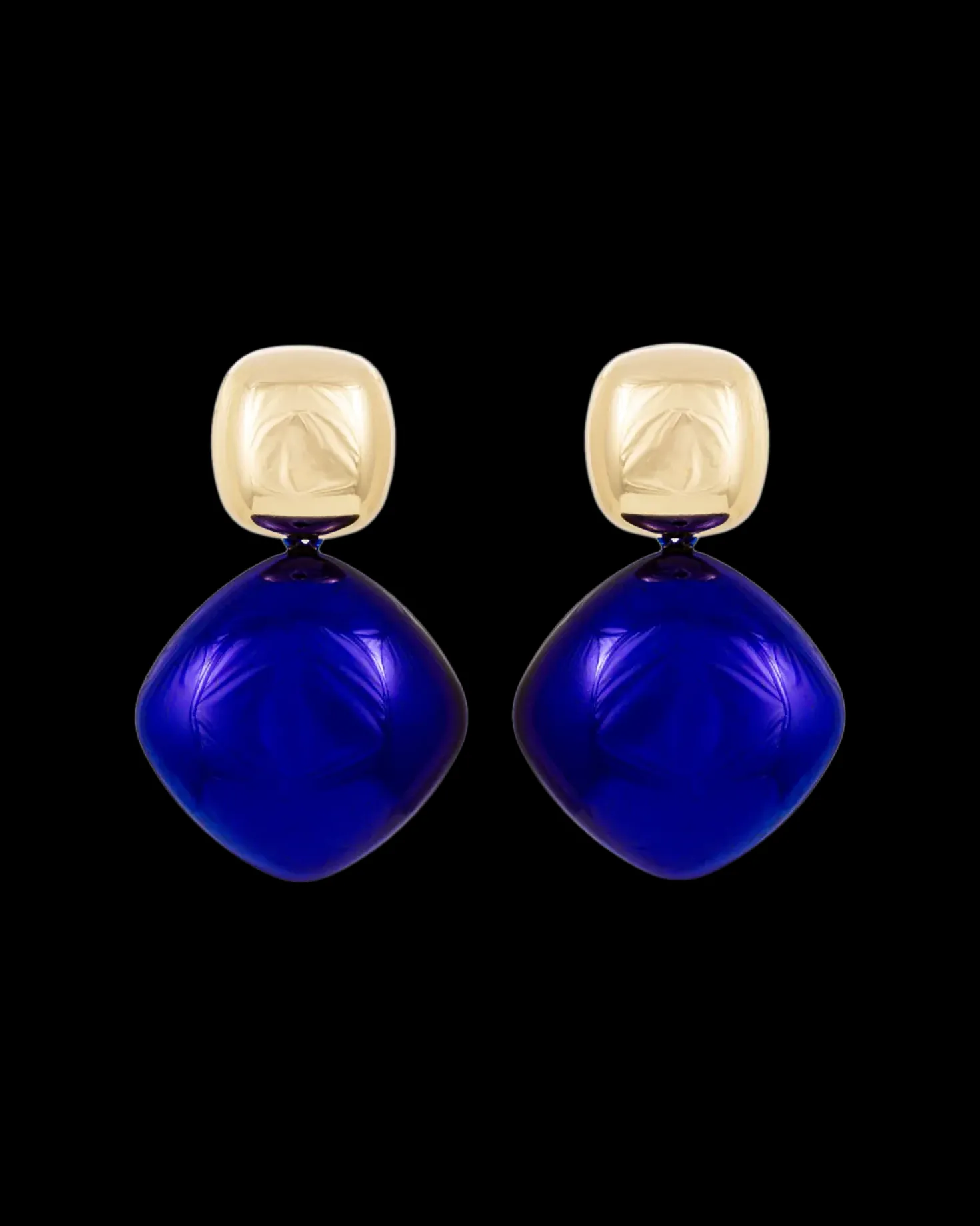 Clous d'oreilles - Blue Shimmer