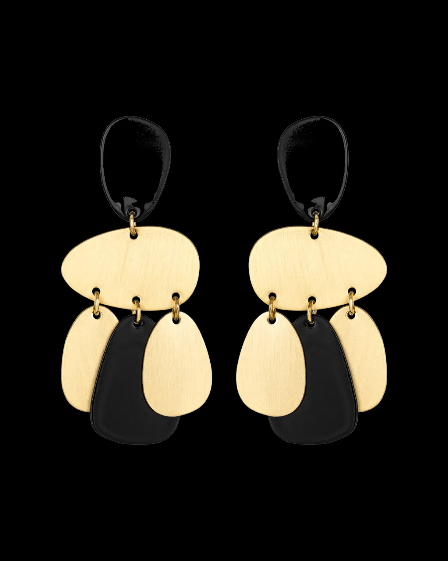 Clous d'oreilles - Bold Black