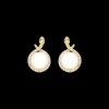 Clous d'oreilles - Brass Shine