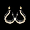 Clous d'oreilles - Chunky Black