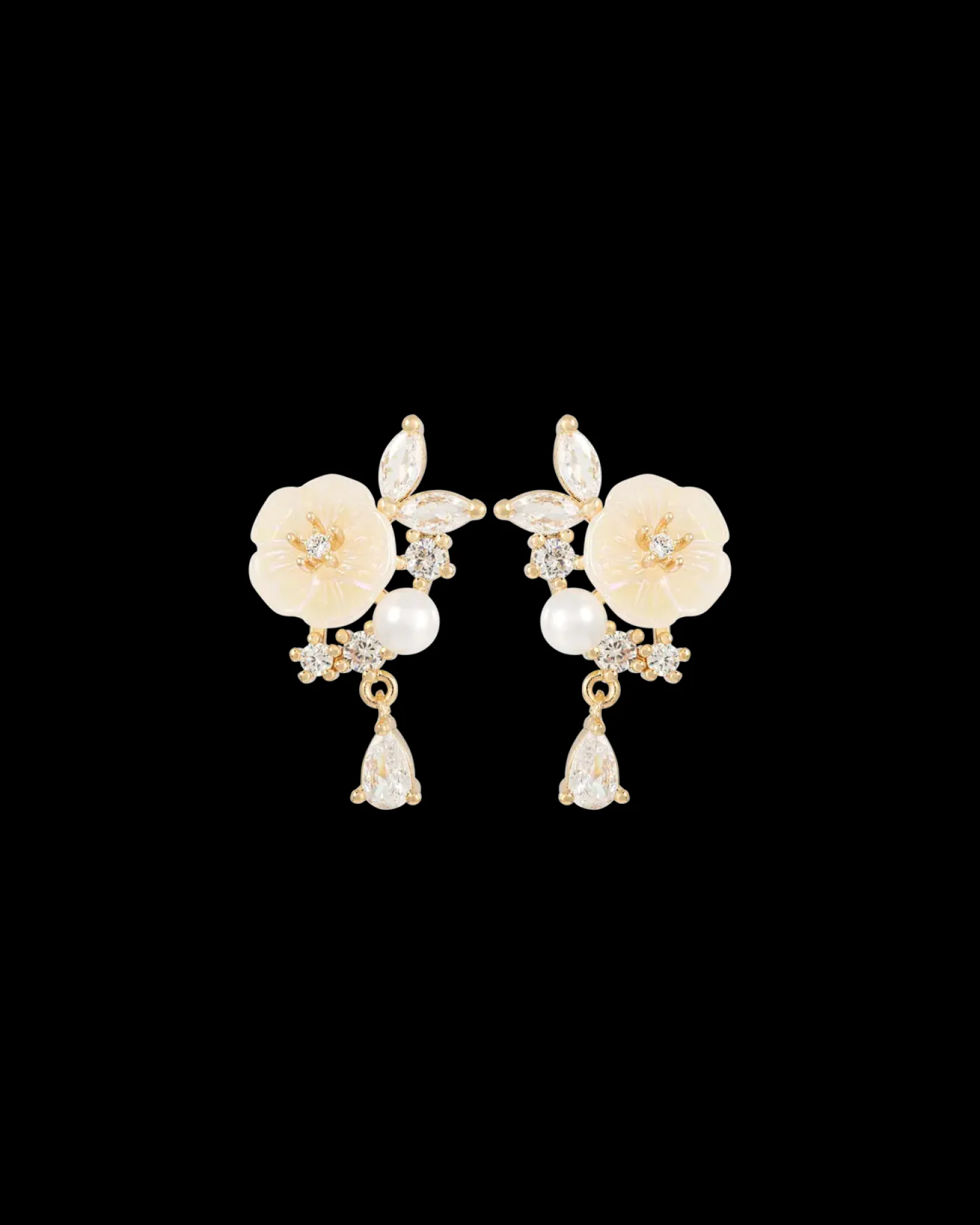 Clous d'oreilles - Delicate Blossom