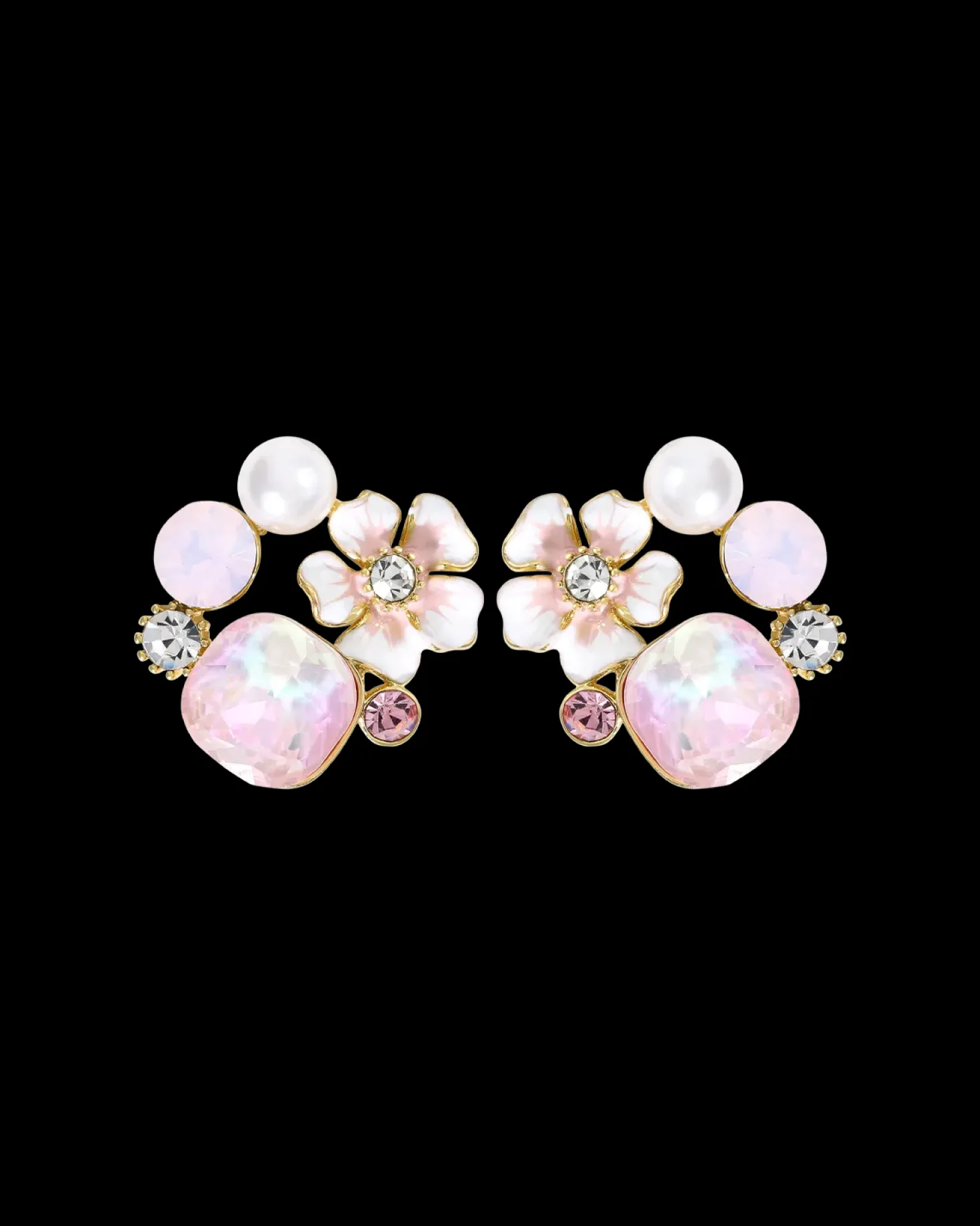 Clous d'oreilles - Floral Pop