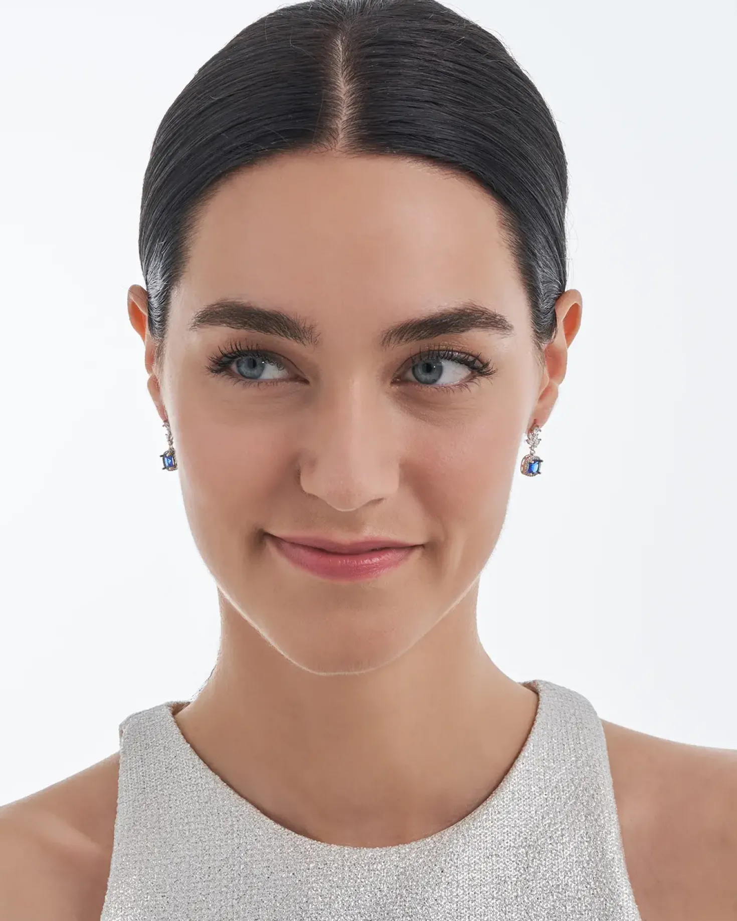 Clous d'oreilles - Floral Royal