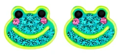 Clous d'oreilles - Glitter Frog