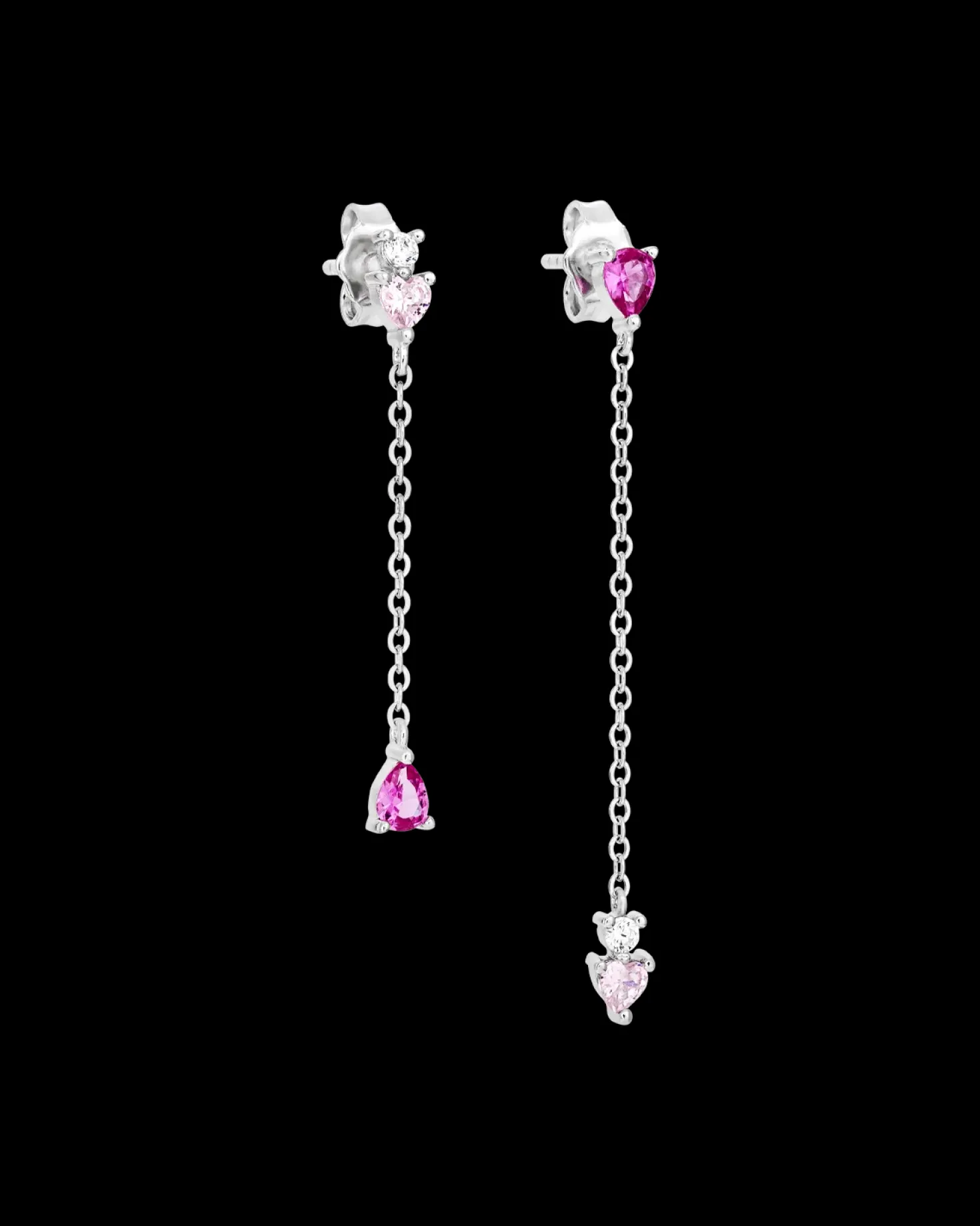 Clous d'oreilles - Glowy Chains