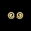 Clous d'oreilles - Gold Spiral