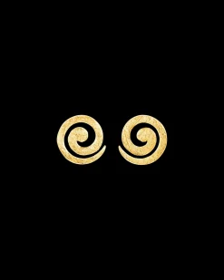 Clous d'oreilles - Gold Spiral