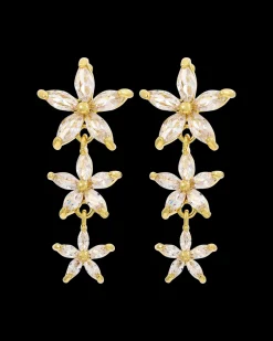 Clous d'oreilles - Golden Blossom