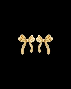 Clous d'oreilles - Golden Bows