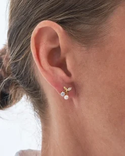 Clous d'oreilles - Golden Cherry
