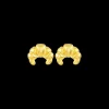 Clous d'oreilles - Golden Croissant